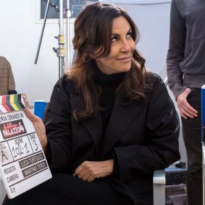 Gloria: Sabrina Ferilli sul set della serie