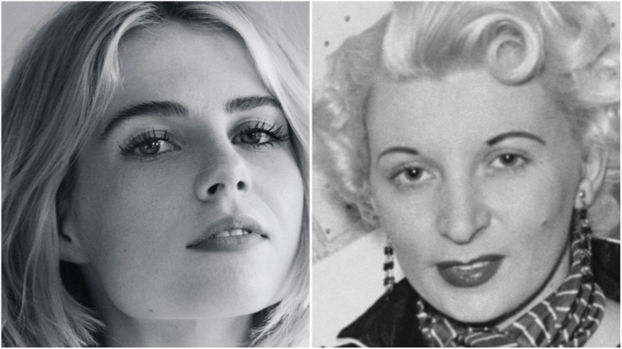 Lucy Boynton è Ruth Ellis, l'ultima donna impiccata in Gran Bretagna, nella prima foto