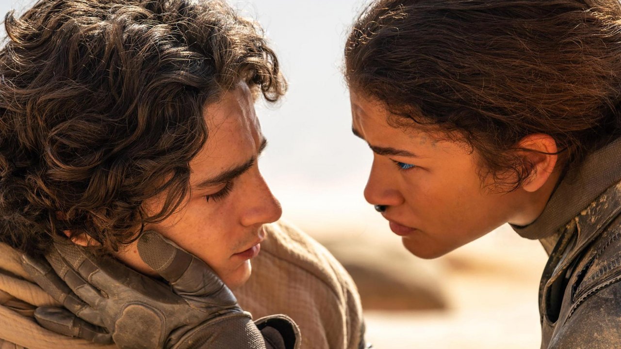 Timothee Chalamet e Zendaya nei panni di Paul e Chano