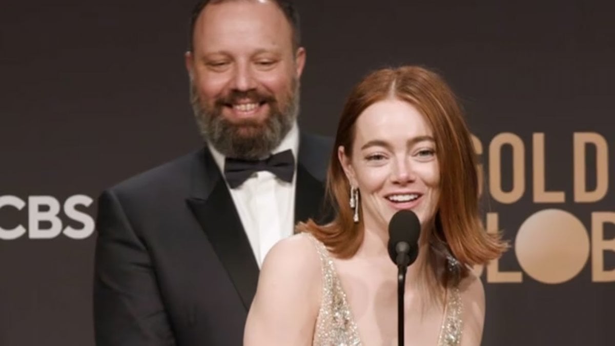 Emma Stone Dopo La Serata Dei Golden Globe 2024 Ha Imparato Meglio   Emma Stone Taylor Swift Jpg 1200x0 Crop Q85 