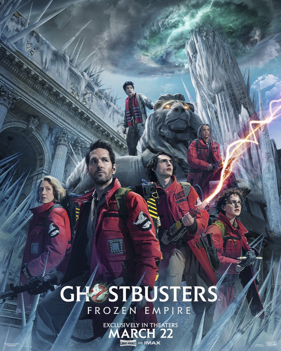 Ghostbusters Minaccia Glaciale, i protagonisti nei nuovi poster del film