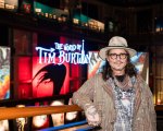 Johnny Depp in visita alla mostra di Tim Burton al Museo del Cinema di Torino (FOTO)