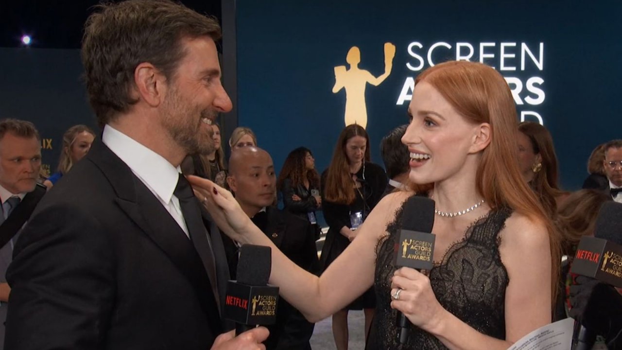 Jessica Chastain e Bradley Cooper: 'Facciamo parte della stessa associazione genitori-insegnanti'