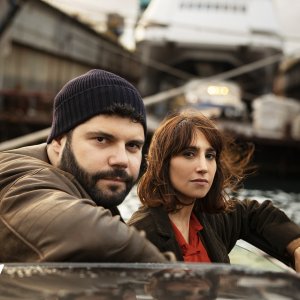 Piedone: un momento delle riprese