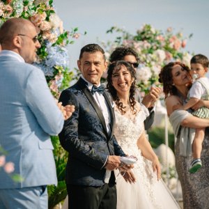 Un altro ferragosto: Vinicio Marchioni e Anna Ferraioli Ravel. Crediti: Paolo Ciriello