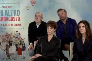 Un Altro Ferragosto: intervista a Laura Morante, Silvio Orlando, Sabrina Ferilli, Christian De Sica