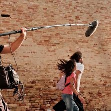 Neve: un'immagine dal set