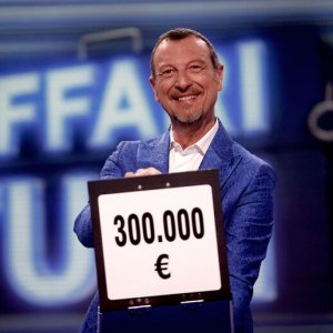 Affari tuoi: Amadeus e il pacco fortunato