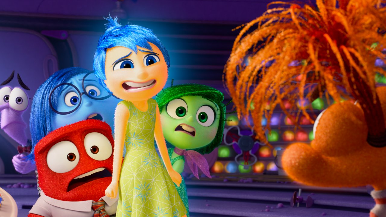 Gioia incontra Ansia in Inside Out 2