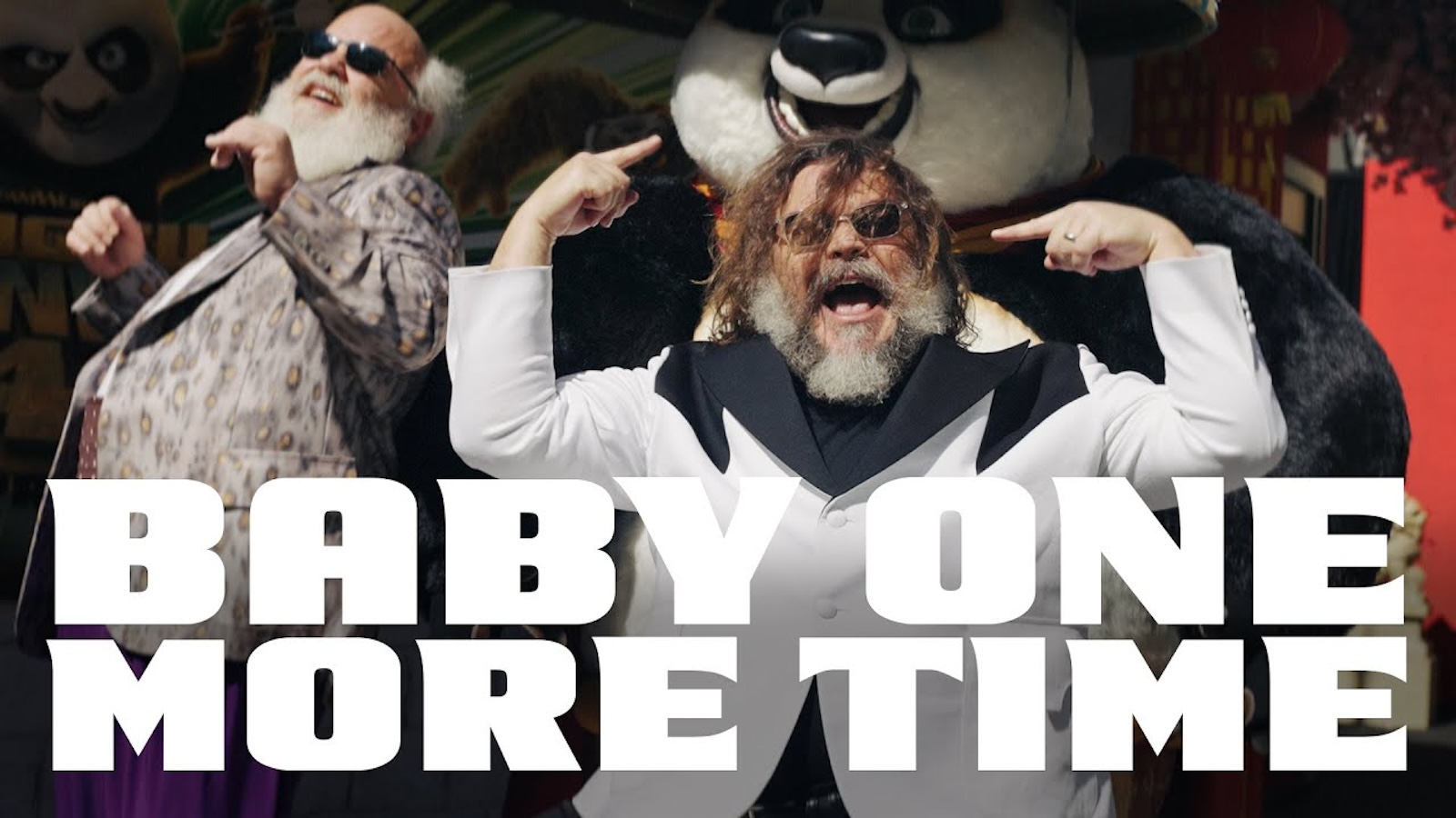 Kung Fu panda 4, Jack Black pubblica il videoclip di Baby One More Time girato alla premiere
