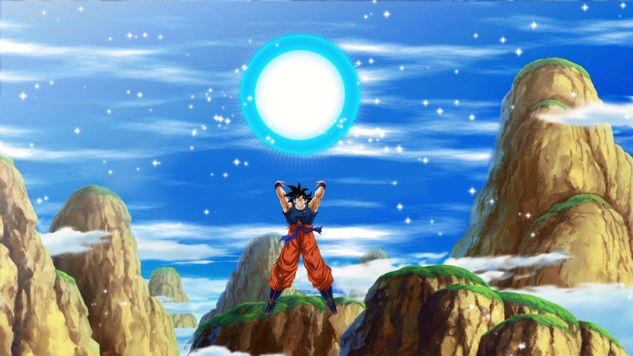 Una scena di Dragon Ball