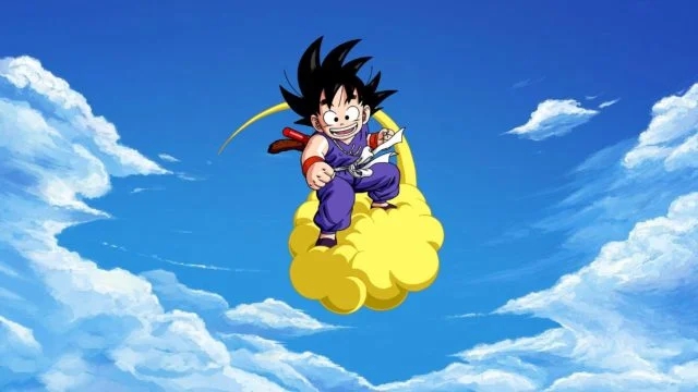 Una scena di Dragon Ball