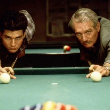 Il colore dei soldi: Tom Cruise e Paul Newman in una scena