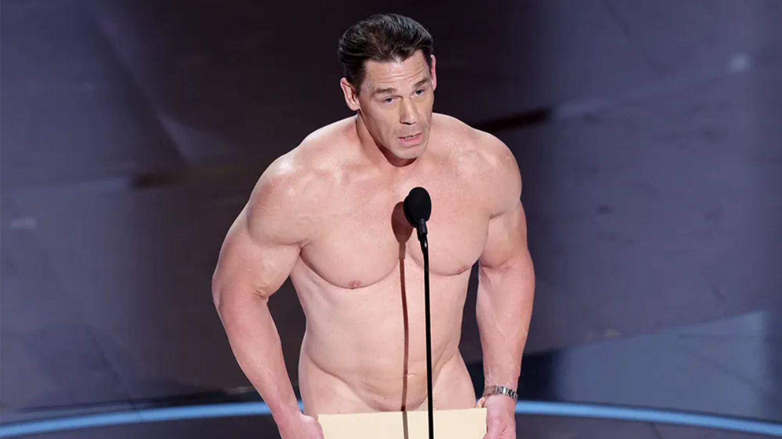 John Cena sul palco degli Oscar 2024