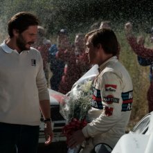 Race for Glory: Audi VS Lancia - Daniel Brühl e Volker Bruch in una sequenza del film