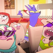 Spooky Wolf: una scena della serie animata