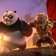 Kung Fu Panda 4: una sequenza del film