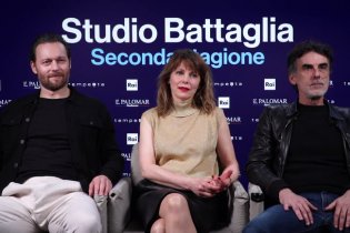 Studio Battaglia 2: video intervista a Barbora Bobulova, Giorgio Marchesi, Thomas Trabacchi