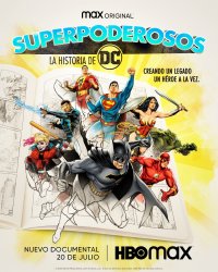 Locandina di Supereroi: la storia della DC Comics