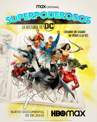 Locandina di Supereroi: la storia della DC Comics