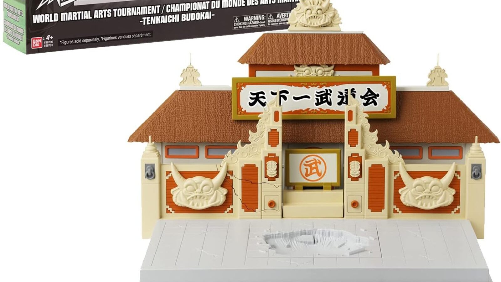 Dragon Ball: su Amazon il diorama dell'arena Tenkaichi è in sconto per la Festa delle Offerte di Primavera