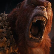Godzilla e Kong: Il Nuovo Impero - Skar King durante una scena