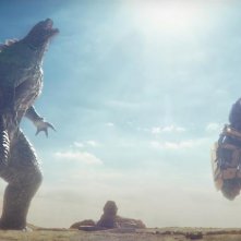 Godzilla e Kong: Il Nuovo Impero - Godzilla e Kong in una foto