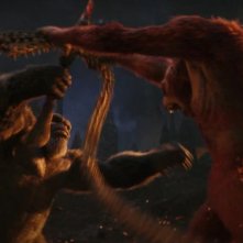 Godzilla e Kong: Il Nuovo Impero - Kong e Skar King lottano