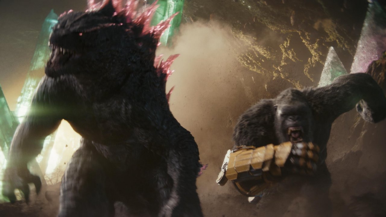 Gozilla e Kong in azione