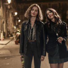 Vanina - Un vicequestore a Catania: Giusy Buscemi e Dajana Roncione nella serie. Foto di Valentina Glorioso