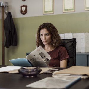 Vanina - Un vicequestore a Catania: Giusy Buscemi nella serie. Foto di Valentina Glorioso