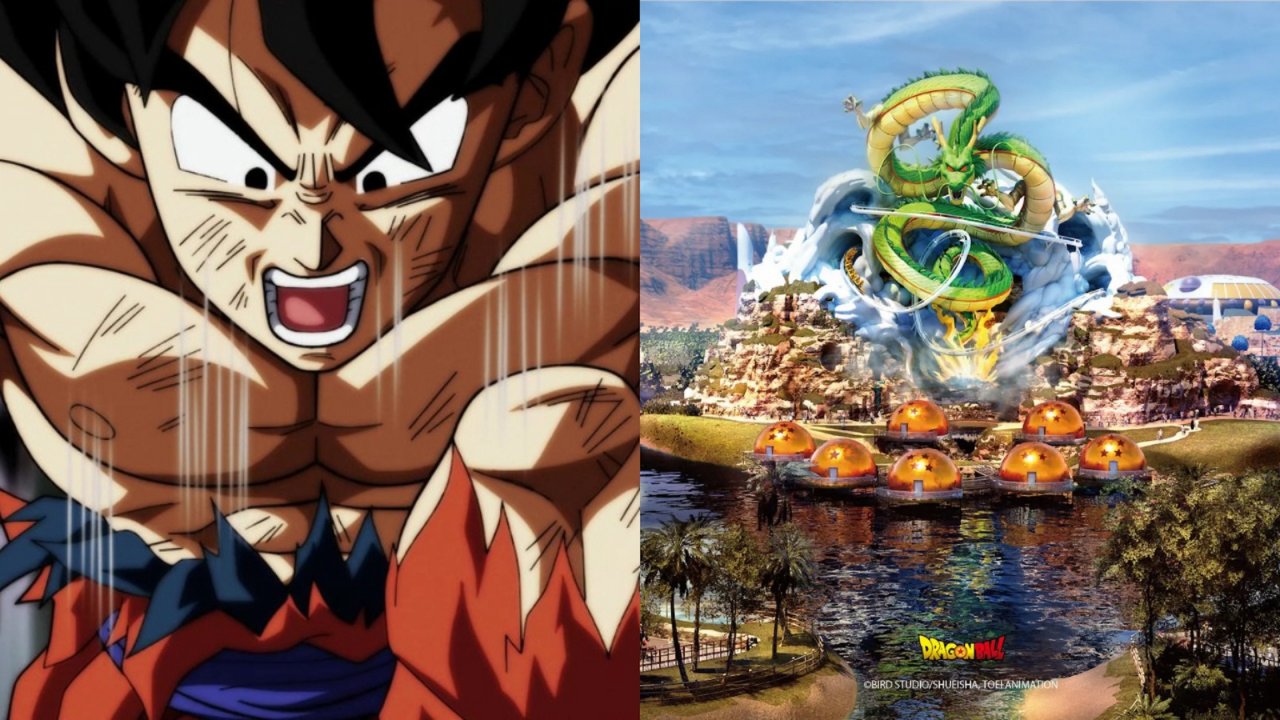 Dragon Ball, prime immagini dell'impressionante parco a tema in Arabia Saudita