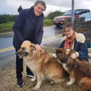 Four Letters of Love: Helena Bonham Carter e Gabriel Byrne in una foto dal set