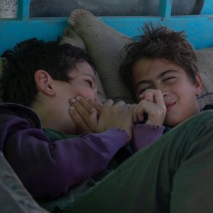 I bambini di Gaza - Sulle onde della libertà: una foto