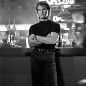 Road House: Patrick Swayze in una foto promozionale