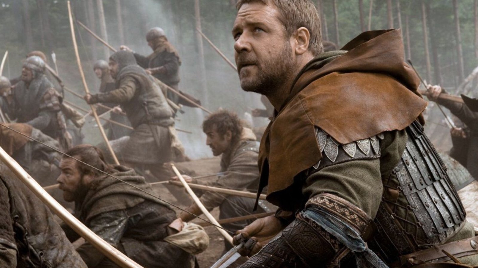 Russell Crowe:  'La director's cut di Robin Hood è molto meglio del film originale'