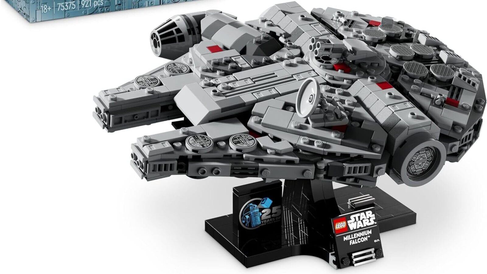 Star Wars: su Amazon è disponibile, con un'offerta a tempo, il set LEGO del modellino del Millennium Falcon