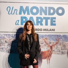 Un mondo a parte: Virginia Raffaele in una foto della premiere a Pescasseroli