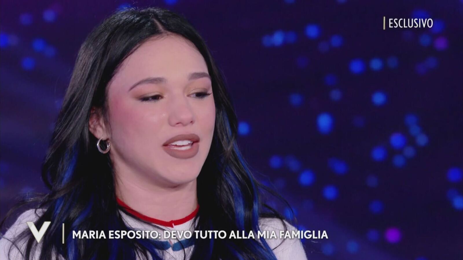 Maria Esposito a Verissimo smentisce il flirt con Geolier: 'Sono innamorata di me stessa'