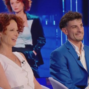 Beatrice Luzzi e Giuseppe Garibaldi a Verissimo