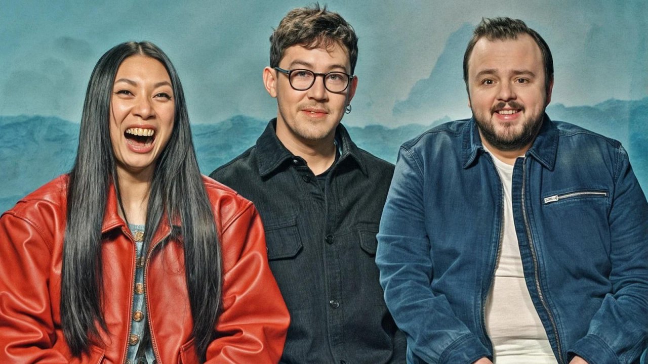 Il problema dei 3 corpi: Jess Hong, John Bradley e Alex Sharp e il senso dell'umorismo