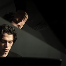 Fabbricante di lacrime: Simone Baldassari in una scena del film