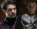 Daredevil e Punisher insieme nelle foto e i video dal set Marvel di 'Born Again'