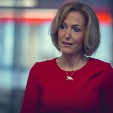 Scoop: Gillian Anderson in una scena del film