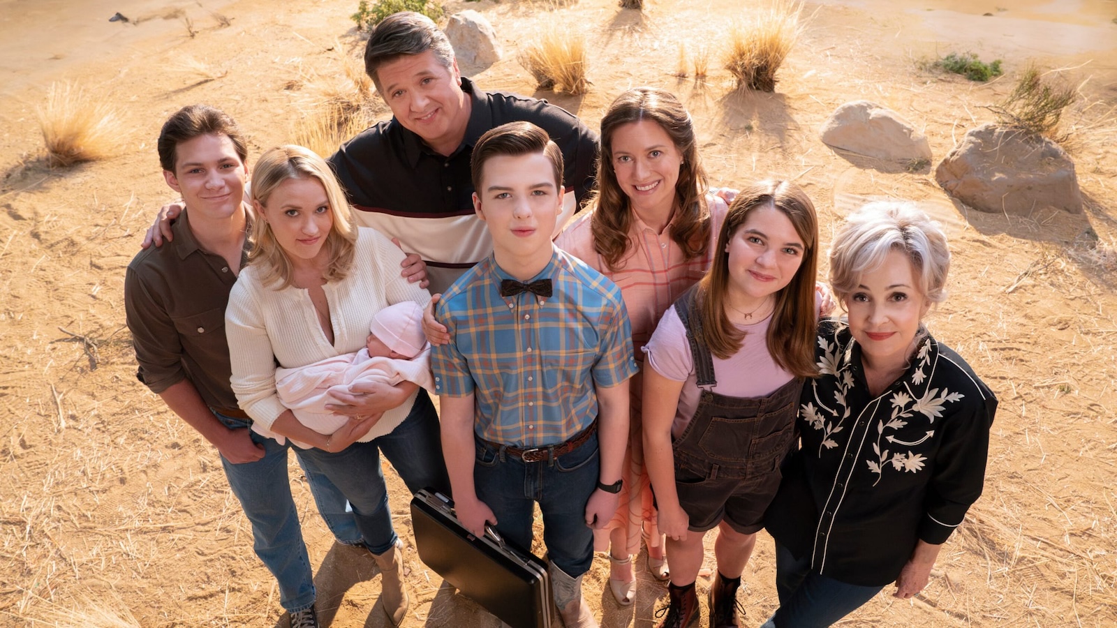 Young Sheldon 7: il cast commosso nella foto dell'ultima cena in famiglia