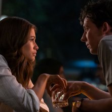 Challengers: Zendaya, Josh O'Connor in una scena del film