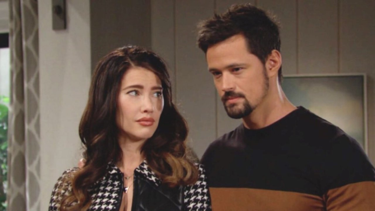 Beautiful anticipazioni 9 aprile: accuse reciproche tra Thomas e Steffy, Bill affronta la depressione