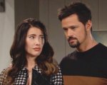 Beautiful anticipazioni 9 aprile: accuse reciproche tra Thomas e Steffy, Bill affronta la depressione