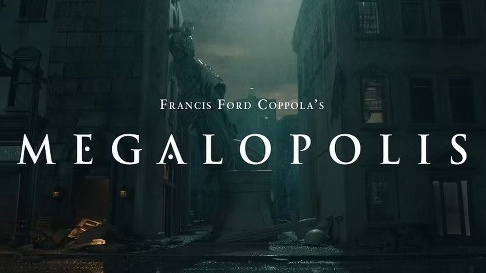 Megalopolis di Francis Ford Coppola sarà presentato in concorso a Cannes 2024