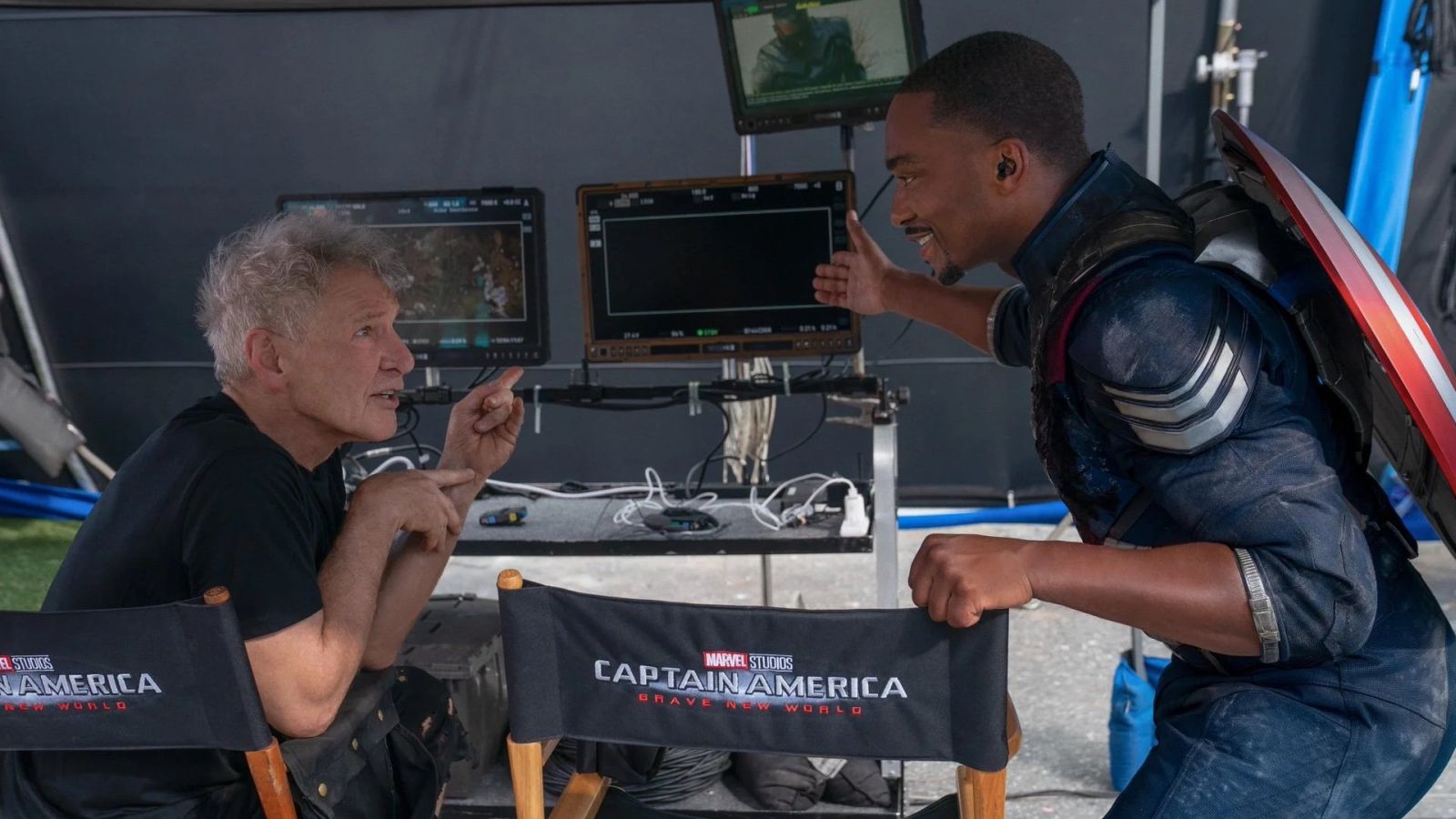 Captain America: Brave New World, Harrison Ford chiede a Anthony Mackie di rifondare gli Avengers nel promo